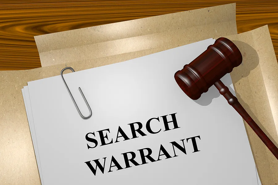 Las Vegas warrant search